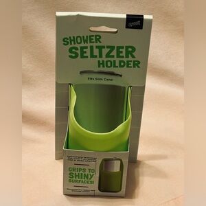 Green Shower Seltzer Holder